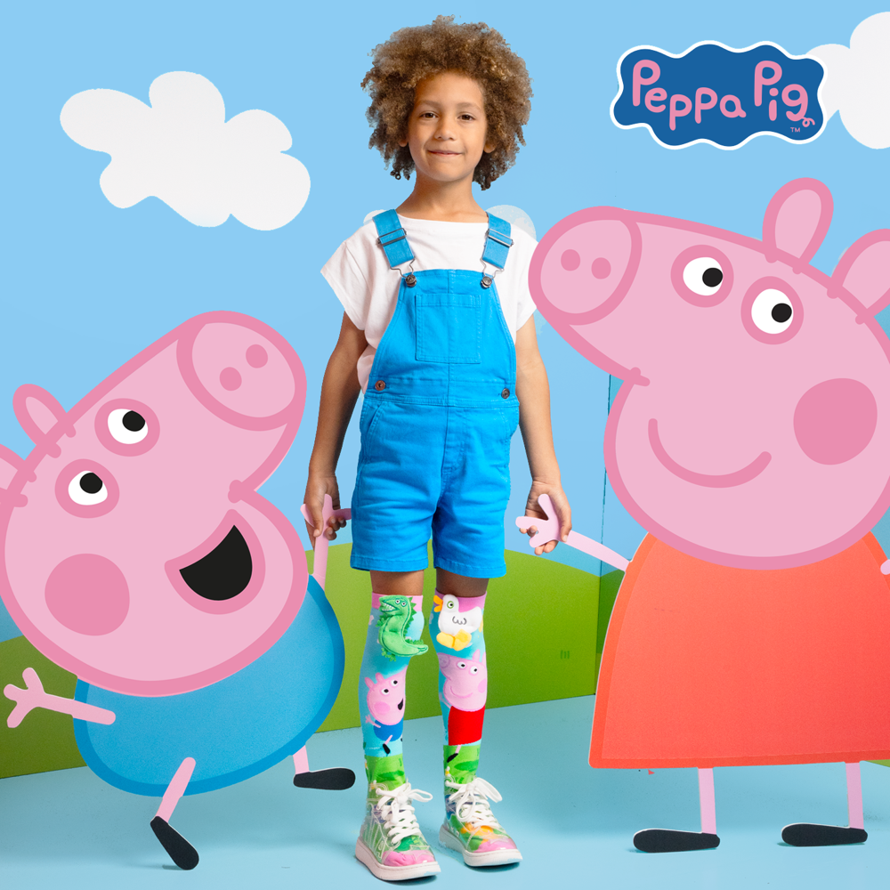 Čarape 3D Peppa & George 3-5-3 large1