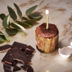 CAN Torta, Happy Birthday -bijela, Brownie-2 thumb