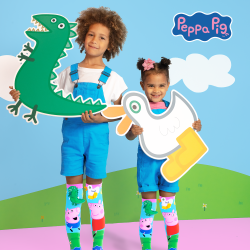 Čarape 3D Peppa & George 3-5 picture