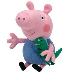 Pliš PEPPA PIG - George, 15 cm-2 thumb