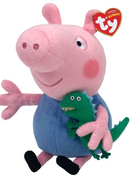 Pliš Peppa Pig - George, 24 cm